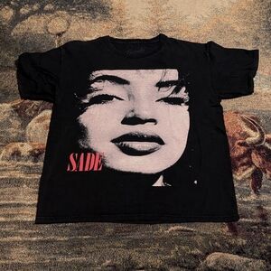 Sade Graphic Black T-Shirt